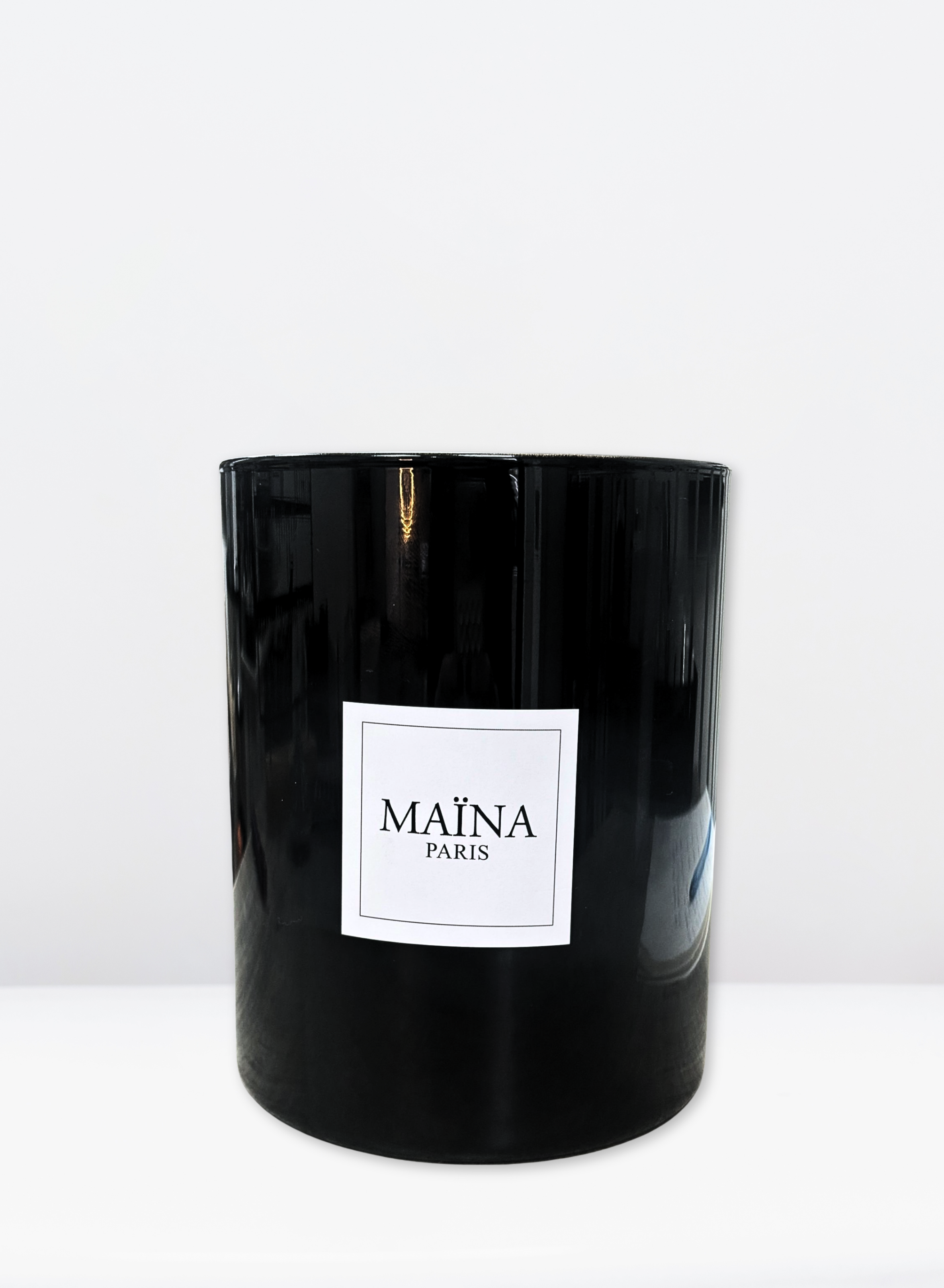 Bougie parfumée Soleil des îles 900 g – 3 mèches – Cire végétale | Maïna Paris