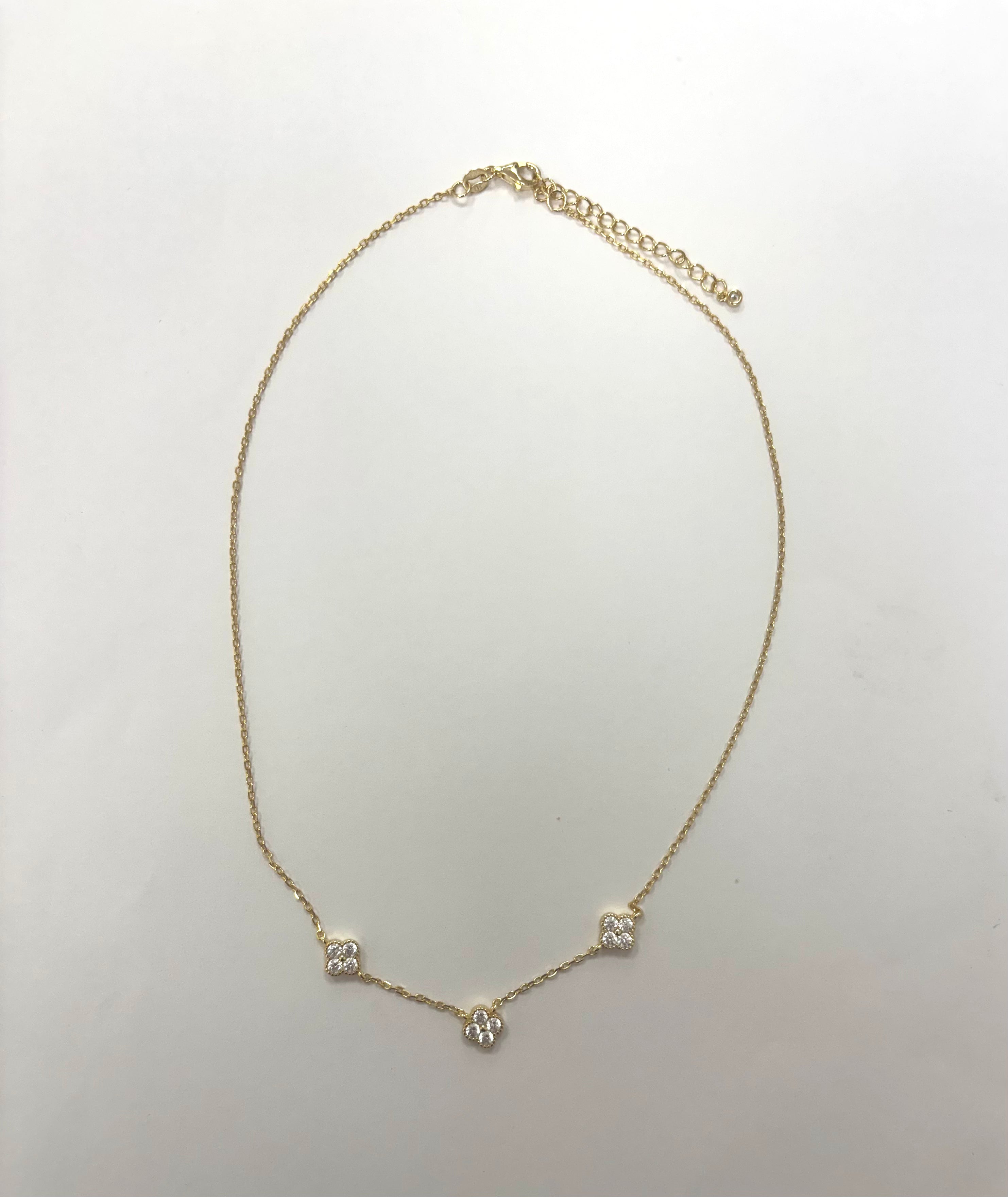 Collier trèfle